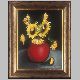 framed sunflowers in red pot.JPG
